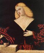 LICINIO, Bernardino Portrait of a Woman t09 oil painting reproduction